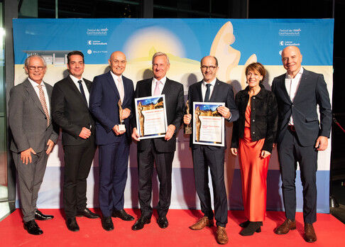 Gewinner Tourismus Award im KKL Luzern