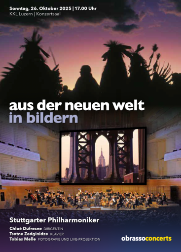Sinfonie in Bildern aus der neuen Welt von Tobias Melle | © Obrasso Concerts