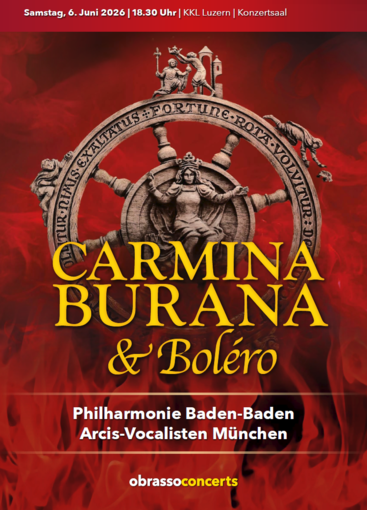 Carmina Burana & Boléro im Juni 2026 im KKL Luzern