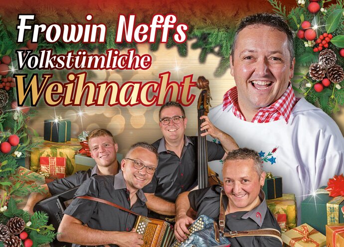 Frowin Neff präsentiert die Volkstümliche Weihnachtsgala im KKL Luzern | © Obrasso Concerts