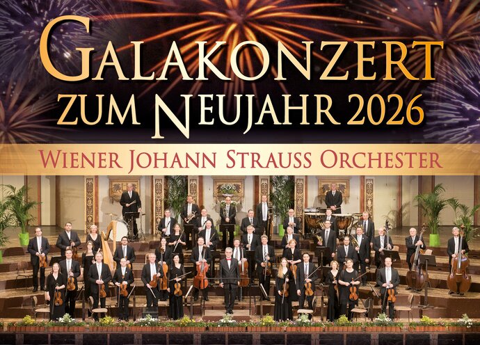 Neujahrskonzert im KKL Luzern mit dem Wiener Johann Strauss Orchester | © Obrasso Concerts