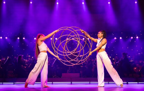 Circus Symphony «ARMONIA» 2024 im KKL Luzern - Sky & Michele | © Obrasso Concerts