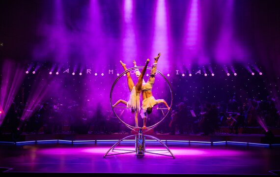 Circus Symphony «ARMONIA» 2024 im KKL Luzern - Duo Focus | © Obrasso Concerts