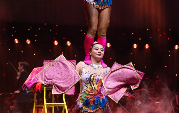 Circus Symphony «ARMONIA» 2024 im KKL Luzern - Duo Yingling | © Obrasso Concerts