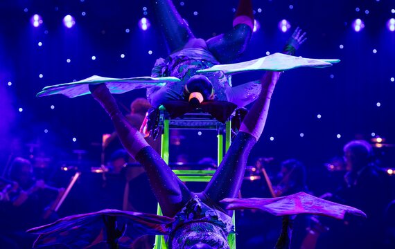 Circus Symphony «ARMONIA» 2024 im KKL Luzern - Duo Yingling | © Obrasso Concerts