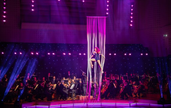 Circus Symphony «ARMONIA» 2024 im KKL Luzern - Charlotte de la Bretèque | © Obrasso Concerts