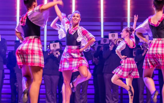 Tattoo On Stage 2024 im KKL Luzern: Ailsa Craig Highland Dancers | © Obrasso Concerts