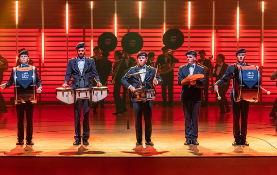 Tattoo On Stage 2024 im KKL Luzern: Jugendmusik Kreuzlingen | © Obrasso Concerts