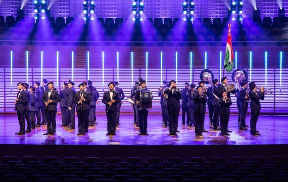 Tattoo On Stage 2024 im KKL Luzern: Jugendmusik Kreuzlingen | © Obrasso Concerts