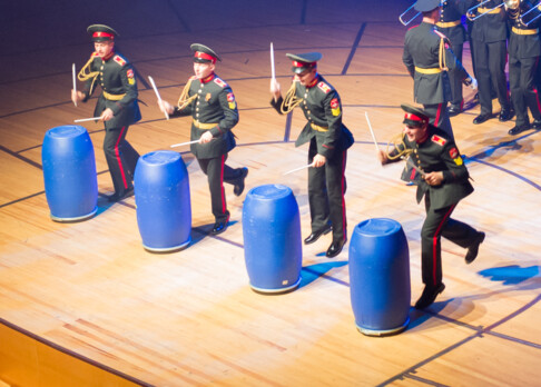 Orchester der Suworow Musikakademie Moskau: Militärorchester