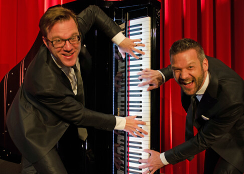 Chris & Mike: Boogie Woogie Entertainment am Piano