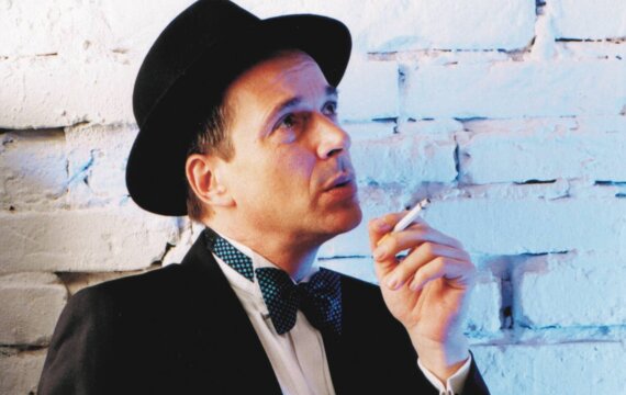 Christoph Schobesberger, Sänger und Schauspieler, erzählt aus dem Leben von Frank Sinatra im KKL Luzern