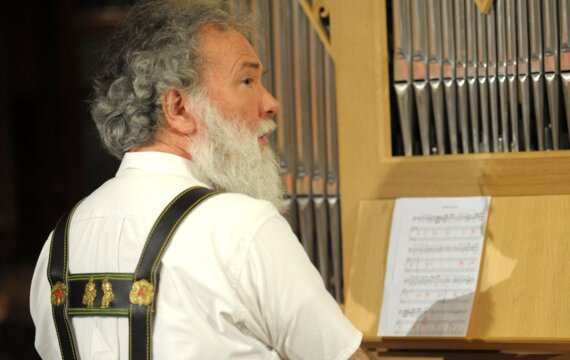 Wolfgang Sieber: Organist im KKL Luzern