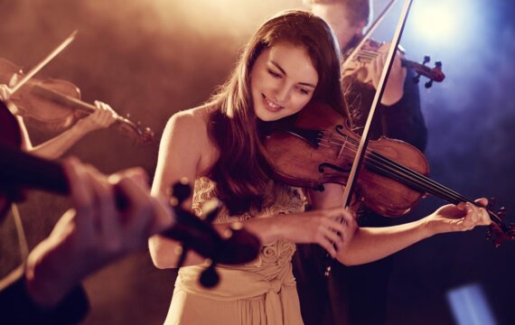 Christa-Maria Stangorra, Violine: Konzerte im KKL Luzern