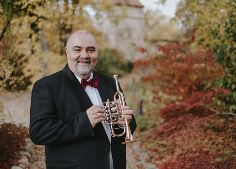 Franz Tröster: Trompeter der Egerländer Musikanten