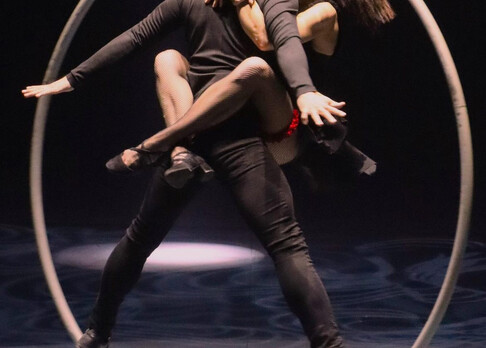 Das Duo Acroart beim Circus Symphony - INSPIRA