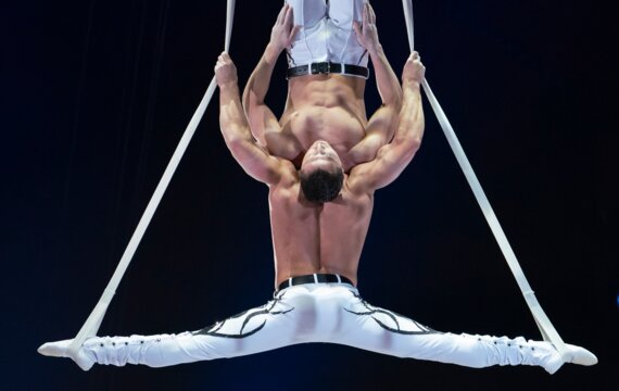 Duo just two men: Aerial Straps