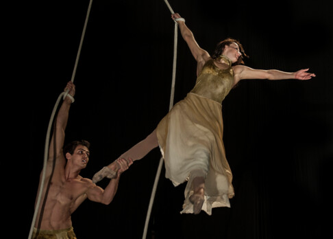 Karyna Konchakivska & Suren Bozyan: Akrobatik-Duo 