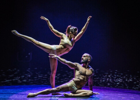 Duo Jocka & Maria - Handstand-Akrobatik im KKL Luzern