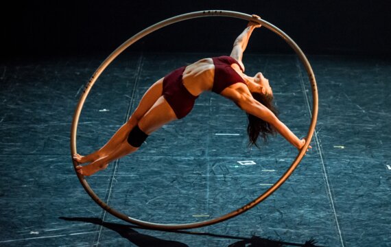 Rachel Salzman, Cyr Wheel: Artistin beim Cirque du Soleil