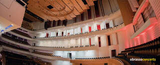 Gutscheinhülle mit Sujet KKL Luzern Konzertsaal | © Obrasso Concerts